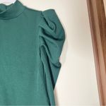fab'rik  Green Puff Sleeve Bodysuit Size Small Photo 2