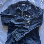 Miss Sixty Vintage Denim Jacket Women’s Sz Large Blue Distressed Made In Italy Photo 1