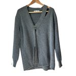 ZARA  Gray V-Neck Women's Sweater Photo 1