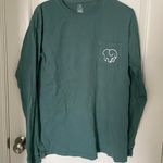 Ivory Ella Green Holiday Long Sleeve Shirt Photo 0