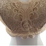 Bali Lace Bralette Nude Beige Racerback Wire Photo 11