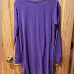 Victoria's Secret Victoria’s Secret purple rhinestone sleep shirt  used in good condition size L Photo 3