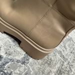 Sam Edelman  Larina Leather Pull On Knee-High Boots Sesame size 6.5 Photo 4