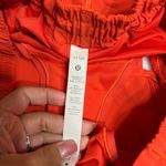 Lululemon  Orange Hotty Hot Low Rise Shorts 14 Tall Women Photo 5