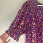 Terra & Sky  Blue / Purple / Pink Blouse 1/2 Sleeve Size 2X Photo 7