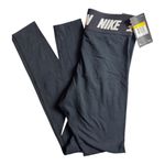 Nike Women's Black & White Athletic Sporty Logo Swoosh Leggings Sz S NWT Photo 6