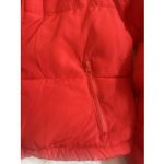 Hujoin Womens Red Crop‎ Short Puffer Jacket Sz S Photo 5