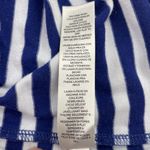 Chico's Chico’s Size 2 US L 12 City Striped Top Tiered Blue White Stripe Womens Blouse Photo 9