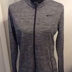 Nike Full Zip Golf Women's jacket Dri Fit Black Large L Therma Photo 0