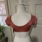 Victoria's Secret Victoria’s Secret Swim Top with Cap Sleeves Photo 2