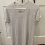 Lululemon White Swiftly Tech Short Sleeve Photo 0