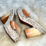 Prada Patent Leather Ombré Cork Platform Heels Photo 0