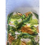 Kona Sol Women's Banana Print Pique Bandeau Full Coverage One Piece Swimsuit XL Photo 8