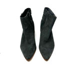 Bleecker and Bond Bleecker‎ & Bond size 7.5 gray leather ankle boot pointed toe Photo 9