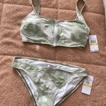 Michael Kors Army Camo Zip Front Bikini Set SZ M Photo 0