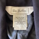 Vintage Sia Bellini Bolero Jacket Black Size 6 Photo 5