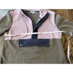 L.L.Bean  Womens Signature Colorblock Sweatshirt Organic Cotton Long Sleeve Size S Photo 5