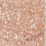 Majorelle  Maizie Midi Dress In Rose Gold Sequins Photo 2