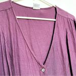 cut loose medium maxi dress and jacket set. Purple Photo 3