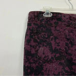 CAbi Twilight Purple Black Camo Skinny Jeans Size 10 Photo 3