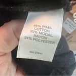 J.Jill PureJill Black Velveteen Velour Womens Dress Pants Size Large Work Witchy Black Photo 5