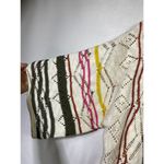 Sundance  Sweater Womens Small Open‎ Knit Short Sleeve Pullover Colorful Crochet Photo 2