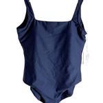 Carve Designs Skye Compression Navy Blue Backless One Piece Swimsuit Size XL Photo 3