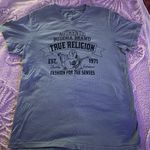 True Religion Men’s small grey  T-shirt Photo 1