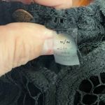 Free People One Adella Bra Top Lace Strappy Bralette Size Medium Black Photo 3