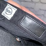 ASOS  Women’s High Waisted Black Denim Straight Leg Jeans‎ Distressed Size 33” Photo 8