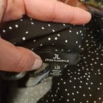 Jules & Leopold Polka Dot Pants Career Casual Black White Size L Photo 3