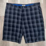 Falls Creek Preformance Men’s Plaid Casual Black & Gray Shorts Size 42 Photo 0