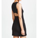 Susana Monaco  Open Back Cutout Fitted Classic Mini Dress Black Size Small S Photo 1