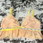 BOUTIQUE Blossom Embroidered Non Wired Bralette Size M/L Yellow Size M Photo 2