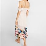 EXPRESS ✨ Floral Trim Cold Shoulder Midi Dress✨ Photo 1