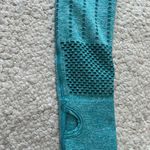 teal long sleevem high neck, crop top womens size small Green Photo 2