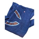 Reebok  Womens Chicago Bears Full-Zip Hoodie Size m Blue & Orange Polyester Blend Photo 6