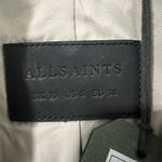 ALLSAINTS Women's Balfern Biker Sandstone Biker Jacket Size 6 Asymmetric Zip Photo 2