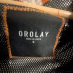 White and Black Puffer Jacket With Hood Photo 3