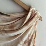 Enza Costa One Shoulder Tie Dye Jersey Dress Tan Photo 5