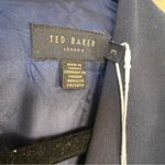 Ted Baker NWT  Astriid Navy Wrap look Sleeveless Midi dress Sz 3 / US 8 / Medium Photo 6