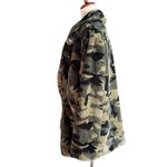 Miley + Molly  Super Soft Open Front Camo Teddy Jacket Photo 6