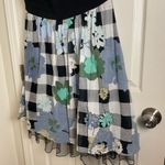 Torrid  Knee Length Retro Dresses for Women Floral Strapless Dress Size 14 Photo 2