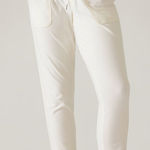 Athleta Women’s Farallon Jogger Pants Pull On Mid Rise in Magnolia White SP Photo 0