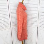 Free People She’s All That Alpaca Knit Funnel Neck Tunic Sweater Orange XS Photo 3
