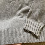 Pria Turtleneck Sweater Pullover Shirt Ribbed Soft Stretchy Size Medium Gray EUC Photo 7