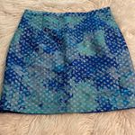 H&M  Skirt size 8 excellent condition please see pictures color is blue/green Photo 0