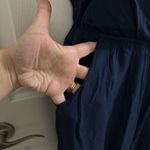 Lulus Lulu’s Learning to Fly Navy Blue Halter Jumpsuit Women’s size Small Photo 3