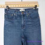 New! Madewelll Slim Wide-Leg Jeans in Crownridge Wash: Raw-Hem Edition, size 28 Photo 4