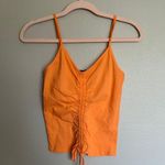 Bright Orange Crop Top Photo 0